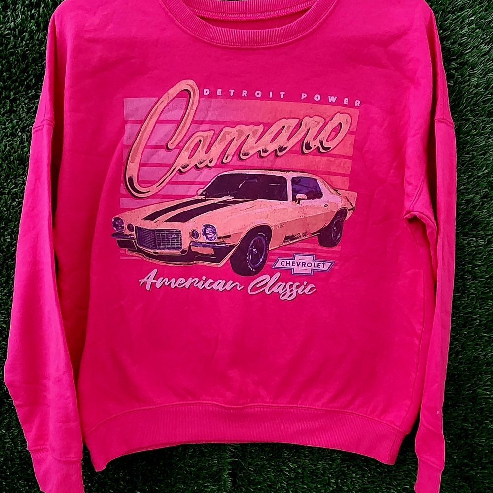 Chevrolet Camaro Red Sweatshirt Size S